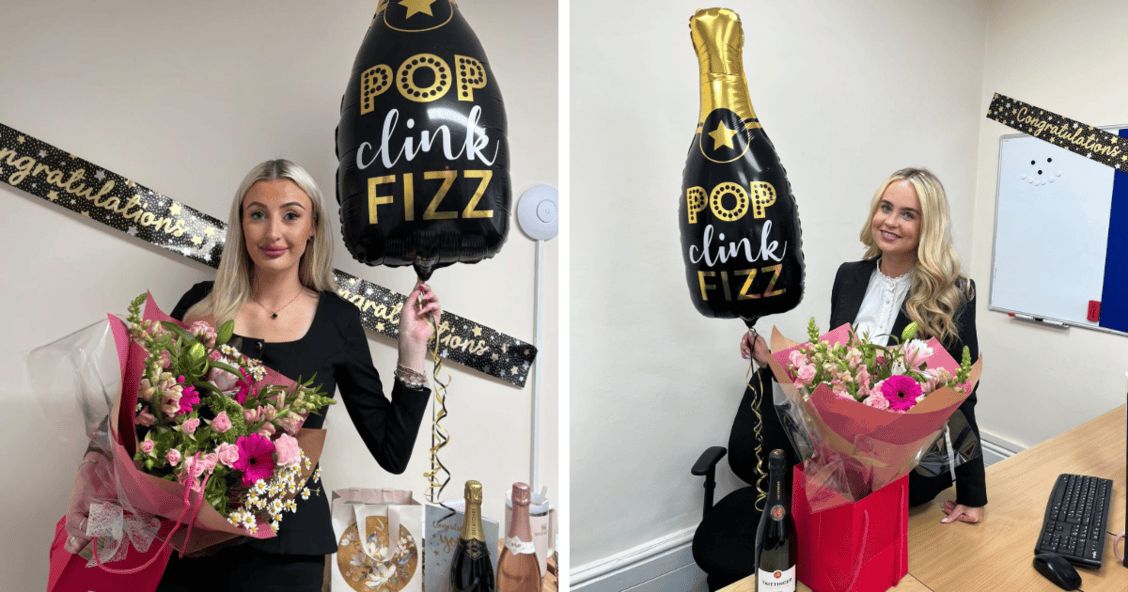 Elen Pritchard and Grace Mitchell qualify as Solicitors